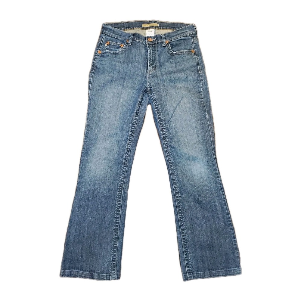 Vintage Z Cavaricci Jeans Womens 8 Blue Bootcut Mid Rise Stretch Y2K Retro